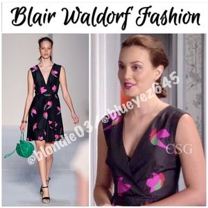 Marc by Marc Jacobs night bird taffeta dress 6